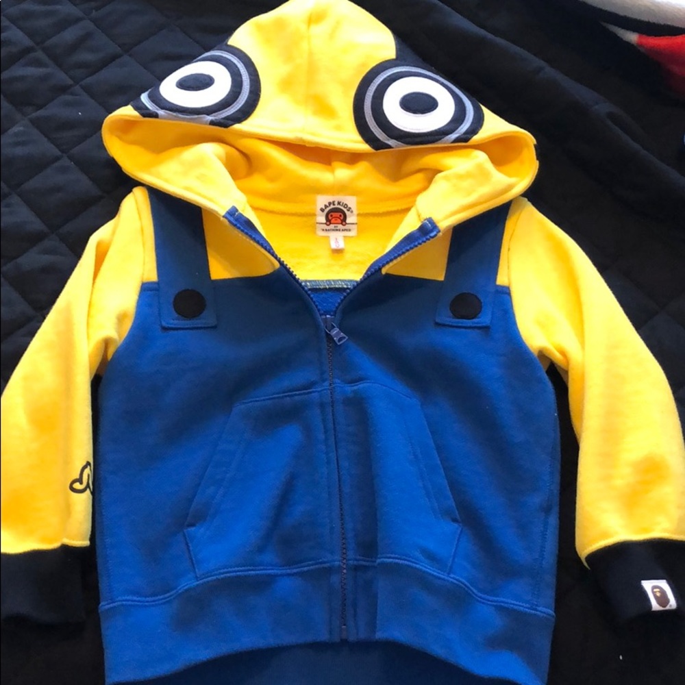 Rare bape kids hoodie